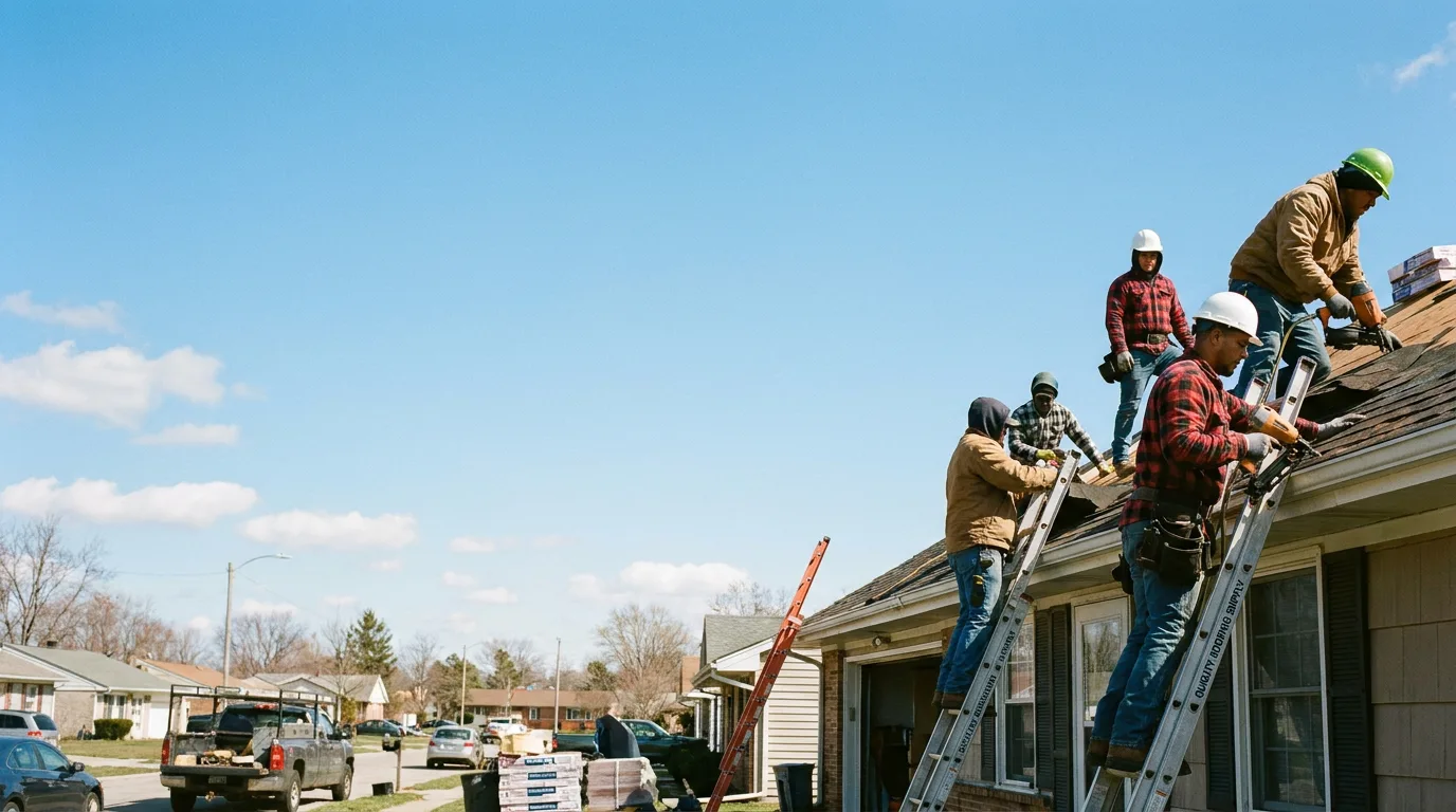 Roofing in Dorchester, WI near me